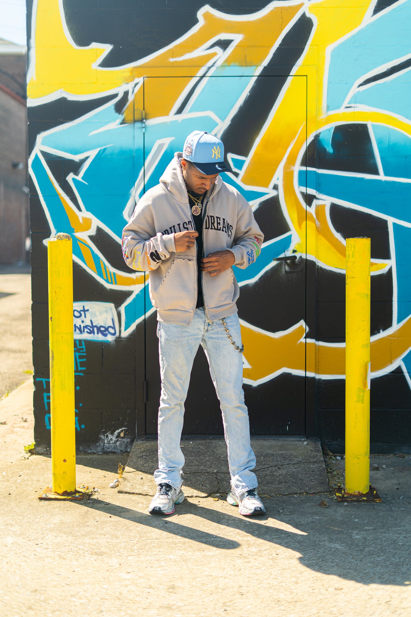 "Y3" Zip Up (GREY)