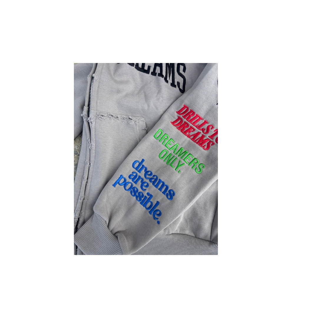 "Y3" Zip Up (GREY)