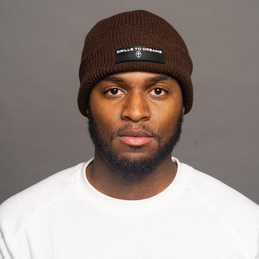 BEANIE "BROWN"