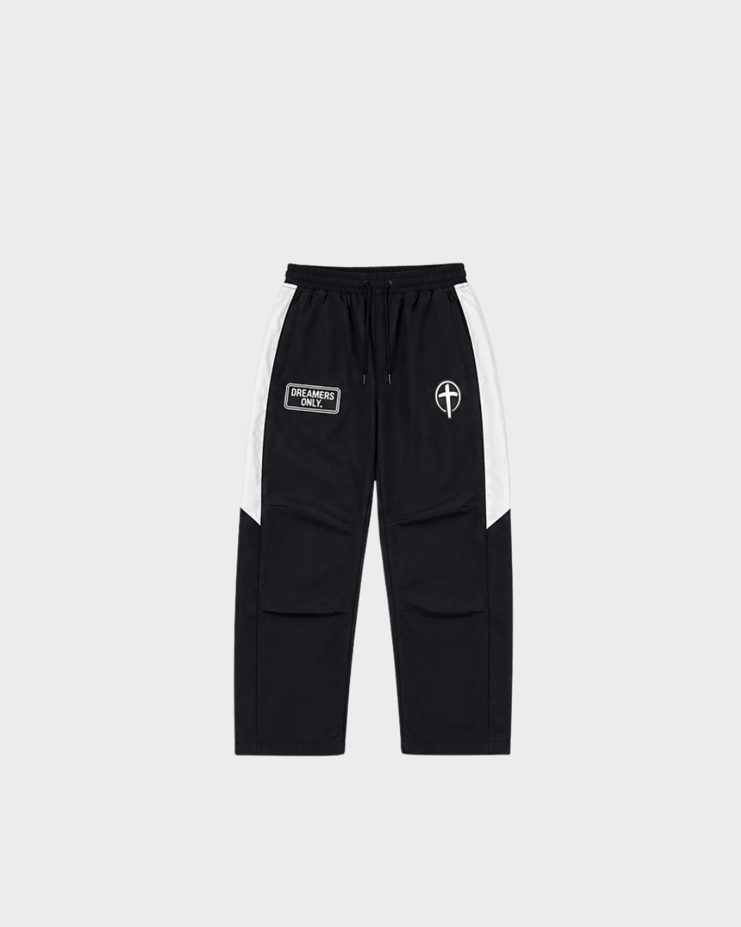 "DREAMS" Windbreaker Pants (Black)