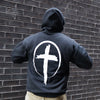 Load image into Gallery viewer, &quot;Varsity&quot; Hoodie (Black)